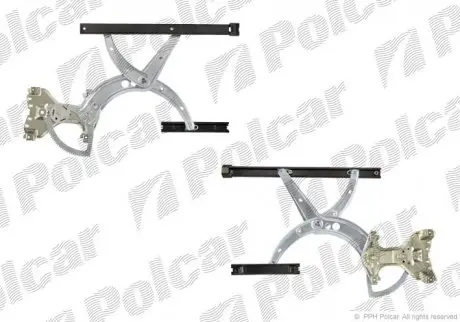 Стеклоподъемник электрический без электромотора Polcar 9546PSG2