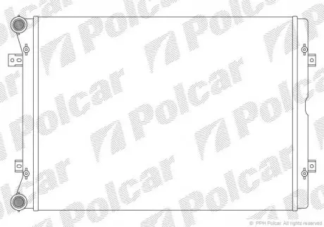 Радиатор охлаждения Polcar 955108-1