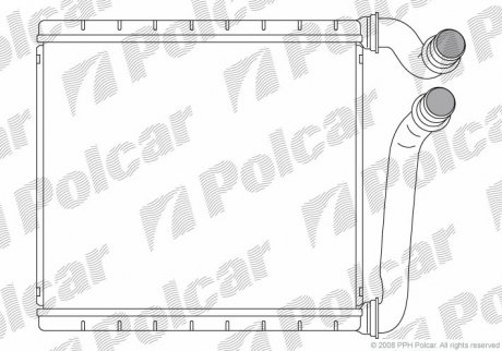 Радиаторы обогрева Polcar 9555N81X