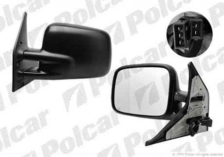 Зеркало внешнее Polcar 9566514M