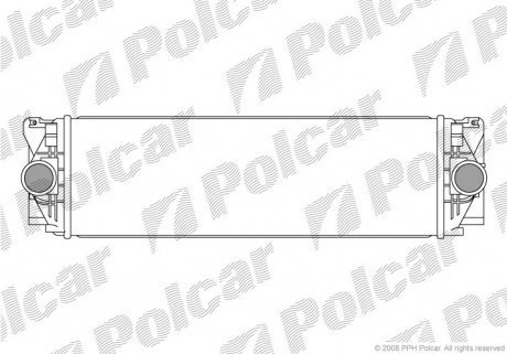 Радіатори повітря (Інтеркулери) Polcar 9572J8-1