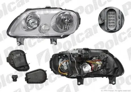Фара основная Polcar 9575093E