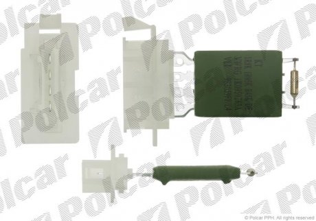 Резистор кондиционера Polcar 9578KST-1