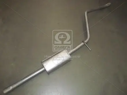 Глушитель центральный dacia logan POLMOSTROW 02.08