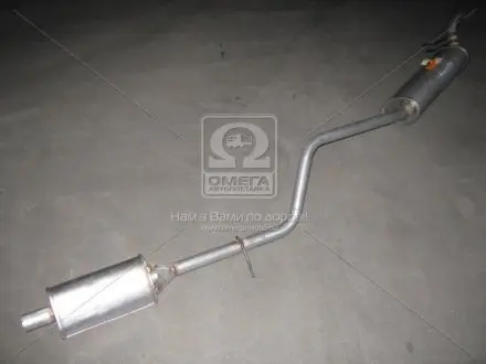 Глушитель с резонатором fiat punto POLMOSTROW 07.20