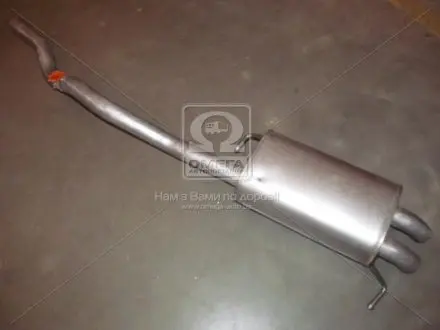 Глушитель задний vw transporter t5 POLMOSTROW 30.217