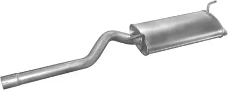 Глушитель задний seat inca,vw caddy POLMOSTROW 30.243