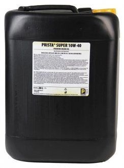 Олива моторна Prista Super 10W-40 (20L) PRISTA OIL PRISSUPER10W4020L (фото 1)