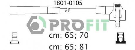 Высоковольтные провода PROFIT 1801-0105 (фото 1)
