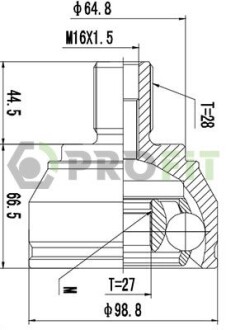 Шрус PROFIT 2710-1855