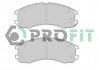 Колодки тормозные дисковые PROFIT 5000-0576 (фото 1)