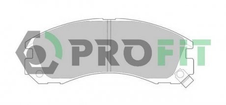 Колодки гальмівні дискові PROFIT 5000-0765 (фото 1)