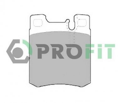 Колодки тормозные дисковые PROFIT 5000-0799 (фото 1)