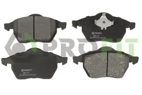 Колодки тормозные дисковые PROFIT 5000-1167