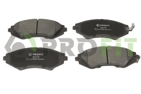 Колодки гальмівні дискові PROFIT 5000-1369