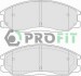 Колодки тормозные дисковые PROFIT 5000-1605 (фото 1)