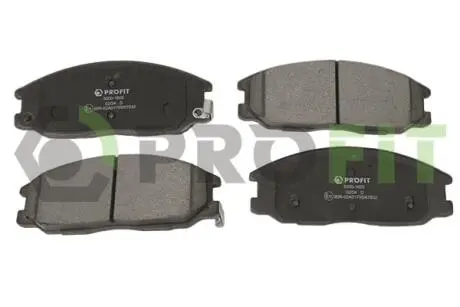Колодки тормозные дисковые PROFIT 5000-1605