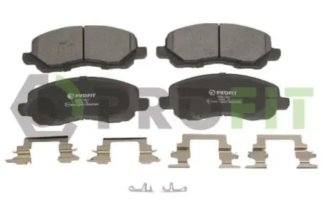 Колодки тормозные дисковые PROFIT 5000-1621