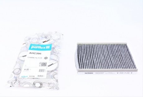 Фильтр салона Fiat 500L/500X 12- (угольный) Purflux AHC396 (фото 1)