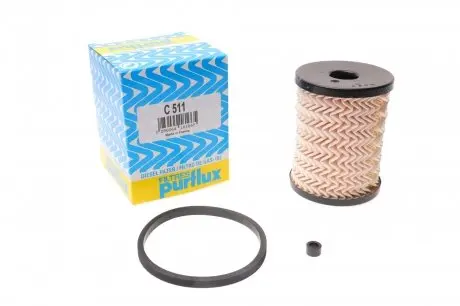 Фильтр топливный (дизель вставка) Purflux C511