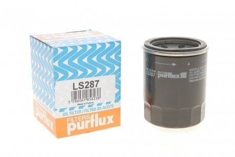 Фильтр масла p4007 2,4 mitsubishi outlander (md360935) Purflux LS287 (фото 1)