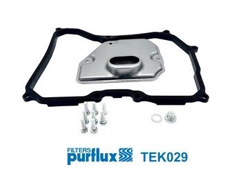 MINI Фільтр АКПП + прокладка + пробка + кріплення MINI (R56) Cooper 06-, MINI CLUBMAN (R55) Cooper 10- Purflux TEK029