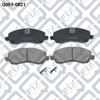 Тормозные колодки передние Q-FIX Q0930821