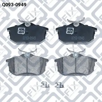 КОЛОДКИ ЗАДНИЕ Q-FIX Q0930949