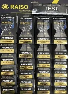 Ароматизатор "" (рідкий) на скло 10мл (планшет 24шт.) RAISO FLAROM