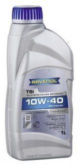 Масло моторное TSI 10W-40 1L RAVENOL 1112110-001 (фото 1)