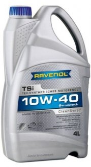 Масло моторное TSI 10W-40 4L RAVENOL 1112110-004