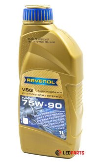 Олива трансмісійна VSG 75W-90 GL-4/GL-5 (1L) RAVENOL 1221101-001