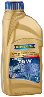 Олива для МКПП MTF-3 SAE 75W RAVENOL 1221104-001