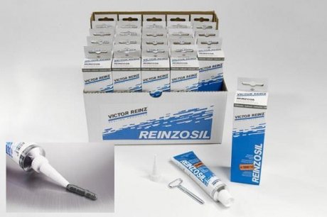 Герметик Reinzosil Tube (-50C +300C) 70 ml. (чорний) (no box) REINZ 70-31414-10/L (фото 1)