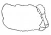 Прокладка кришки г/ц bmw n53b30 125i e82, 325-330i e90, 525-530i e60 REINZ 713928600 (фото 2)