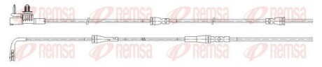 JAGUAR Датчик зносу гал. колодок (перед.) XF 2.0 15- REMSA 001169