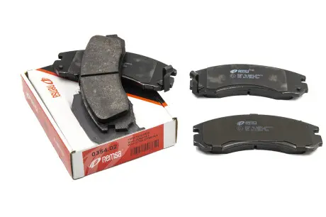 Колодки тормозные передние REMSA 0354.02
