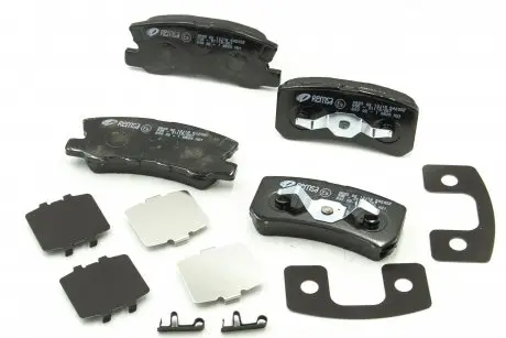 Колодки тормозные задние REMSA 0803.02