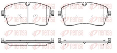 Тормозные колодки REMSA 1815.00