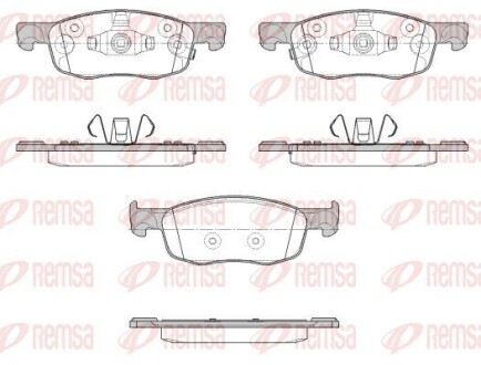 Тормозные колодки REMSA 1939.02
