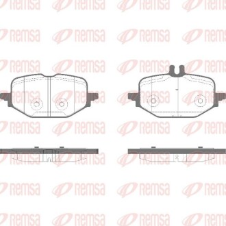 DB Колодки гальмівні задні W206, S206 REMSA 1972.10