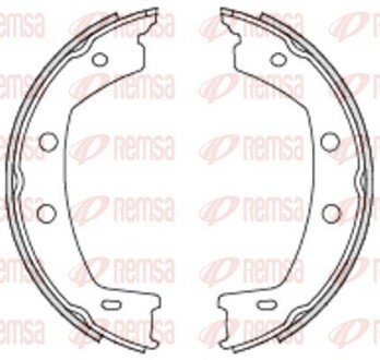 LAND ROVER колодки гальм. задні Freelander 06- REMSA 4755.00
