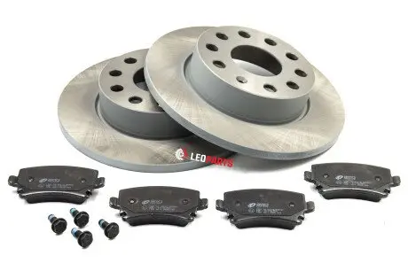 Комплект задних тормозных дисков и колодок REMSA 81031.01