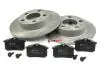 Комплект задних тормозных дисков с колодками 8263.01