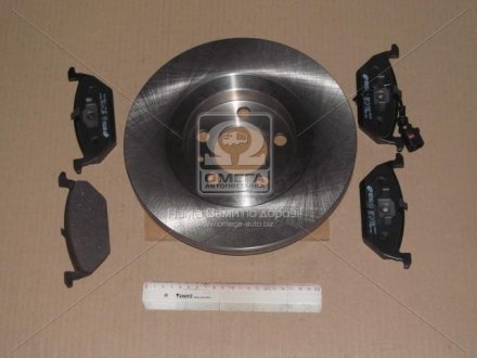 Комплект тормозных дисков и колодок REMSA 8633.01