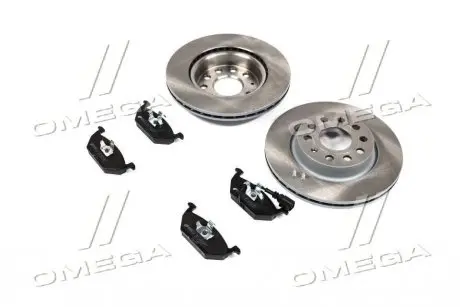 Комплект тормозных дисков и колодок REMSA 8633.05