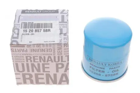Оригинальный масляный фильтр RENAULT 152085758R
