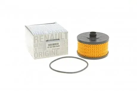 Фильтр масляный, 1.6 16v megane 15- RENAULT 1520 950 84R