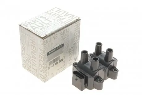 Катушка зажигания,1.2, 1.4, 1.6, 1.6 16v RENAULT 22 43 361 34R