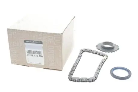 Цепь масляного насоса2,0 16v duster 2010- RENAULT 7701478100